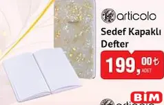 ARTİCOLO SEDEF KAPAKLI DEFTER